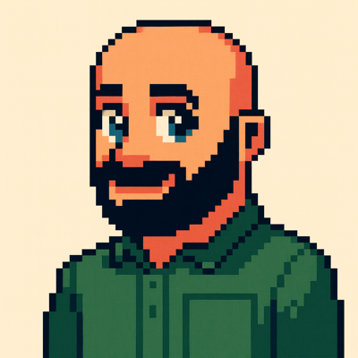 Jesse — designer of Formidable (pixel art portrait)